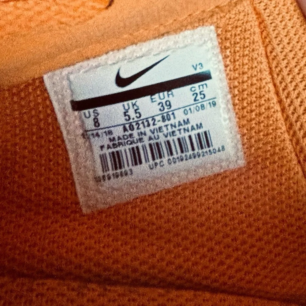 Nike Air Force 1 Low Women’s size 8 - Orange Peel 07 Essential Sneakers